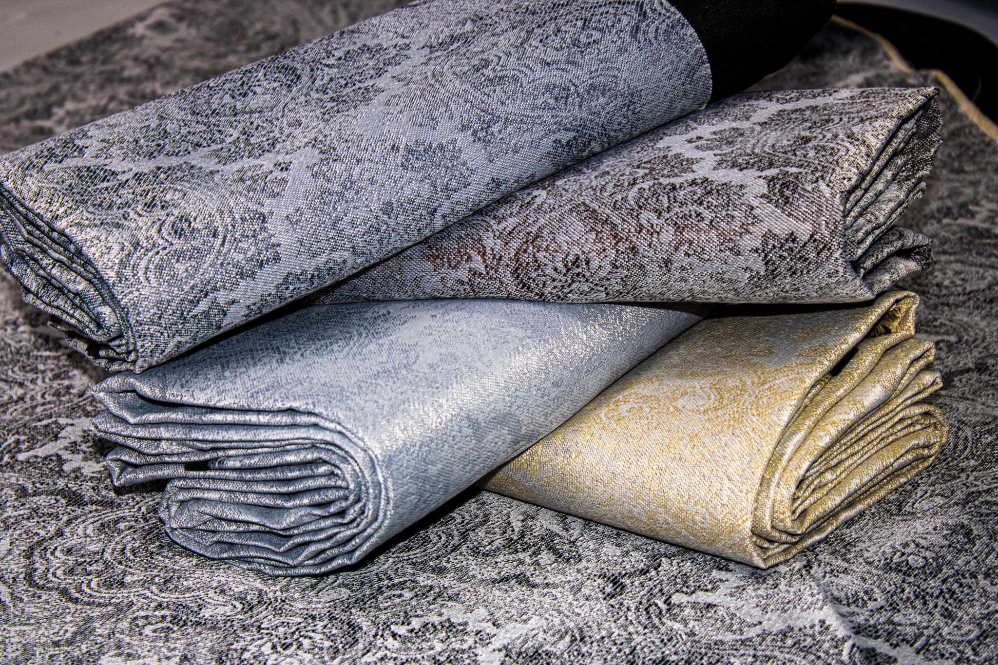 Layered premium woven fabrics
